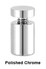 Chrome sign standoffs