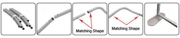 Popup wall parts
