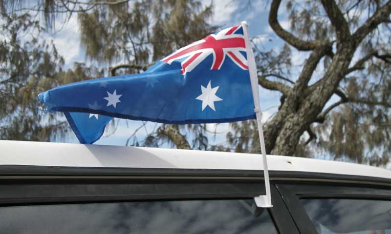 Car Flag